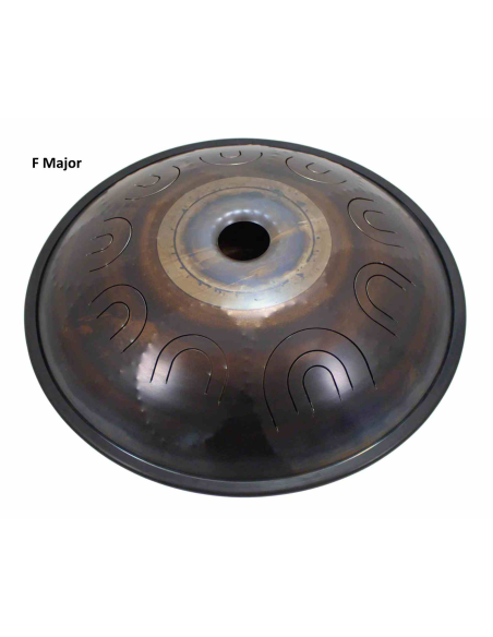 Steel Tongue Drum 9 notes - 18" - F Major - SWD