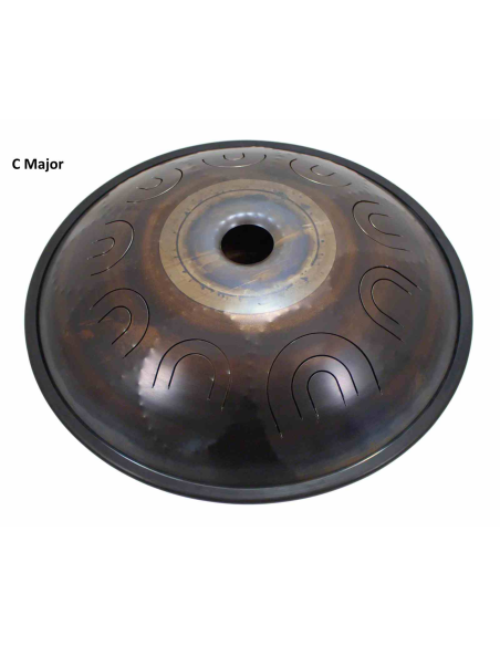 Steel Tongue Drum 9 notes - 18" - C Major - SWD