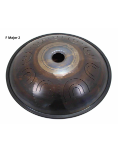 Steel Tongue Drum 9 notes - 18" - F Major 2 - SWD 2
