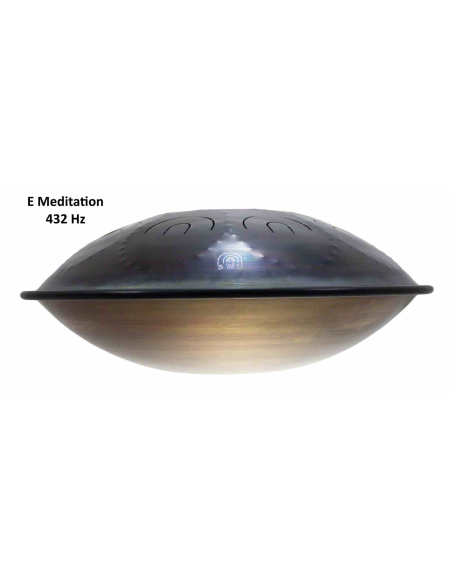 Steel Tongue Drum 9 notes - 18" - E Meditation 432Hz - SWD