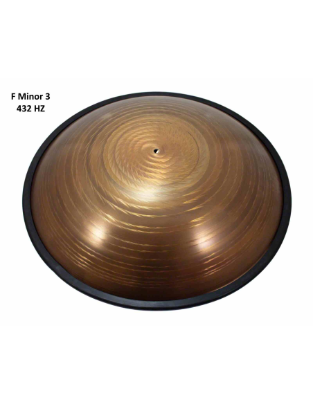 Steel Tongue Drum 9 notes - 18" - F Minor 432Hz 3 - SWD