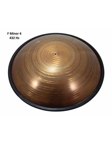 Steel Tongue Drum 9 notes - 18" - F Minor 432Hz 4 - SWD