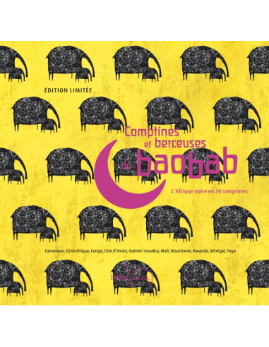 Baobab Comptines et berceuses - Livre + CD