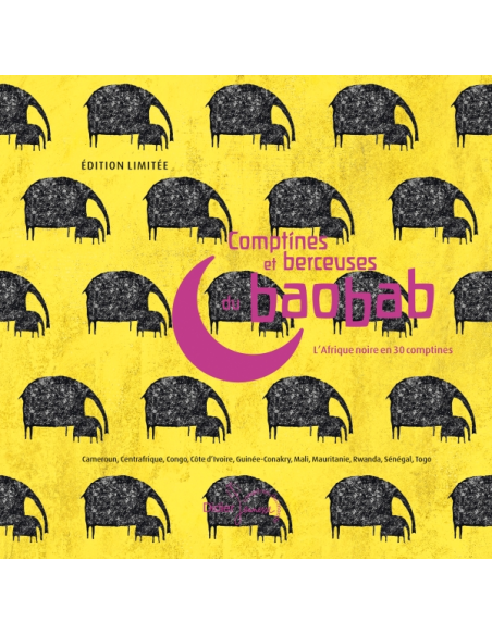 Baobab Comptines et berceuses - Livre + CD