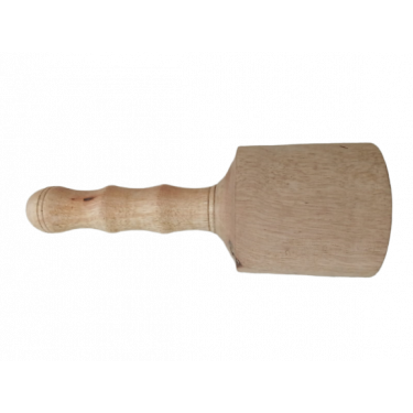 Mallet for Tibetan bowl with leather