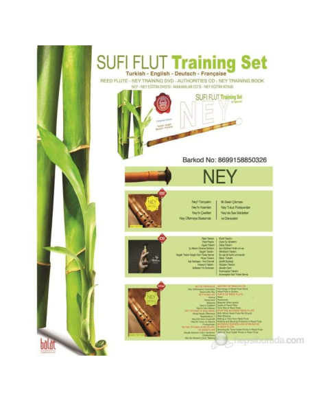 Ney Turc - coffret (cd + méthode dvd + livre)