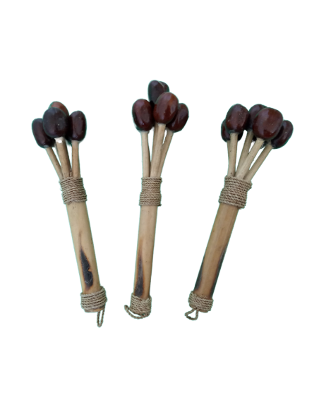 Shaker ball avec manche en bambou - Roots Percussions