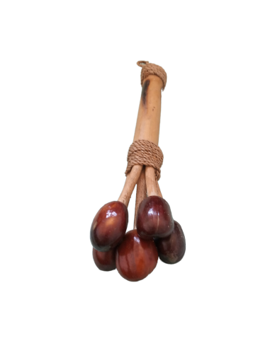 Shaker ball avec manche en bambou - Roots Percussions