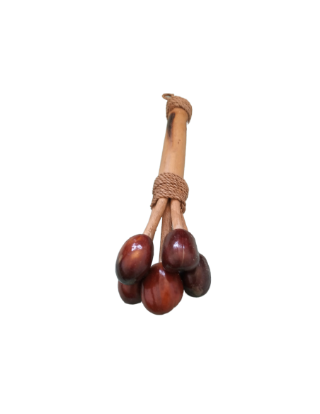 Shaker ball avec manche en bambou - Roots Percussions