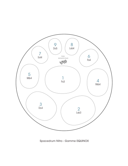Spacedrum Nitro 9 notes - Equinox