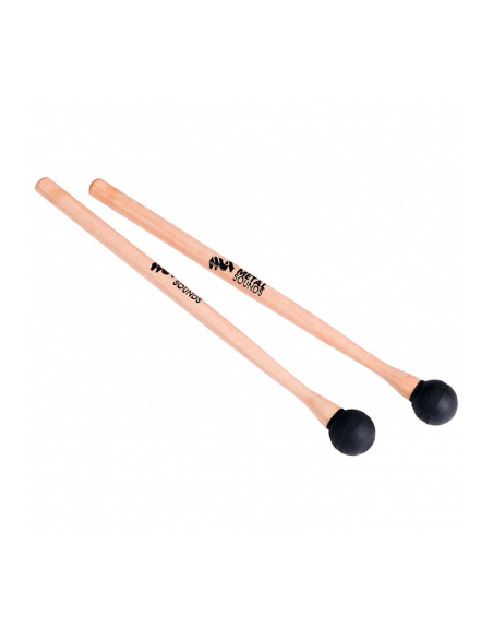 Baguettes doubles en bois pour Spacedrum