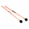 Lot De 2 Baguettes/maillets Pour Tongue Drum Ou Percussions - Tête En Silicone, Manche En Bois, 16.7 Cm
